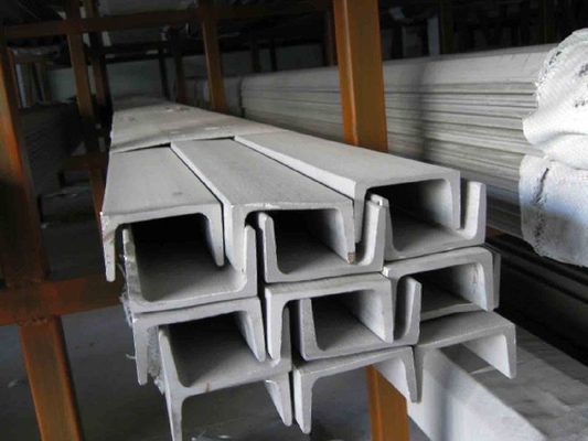 AISI 201  U Shaped Stainless Steel Channel Structural C Profile